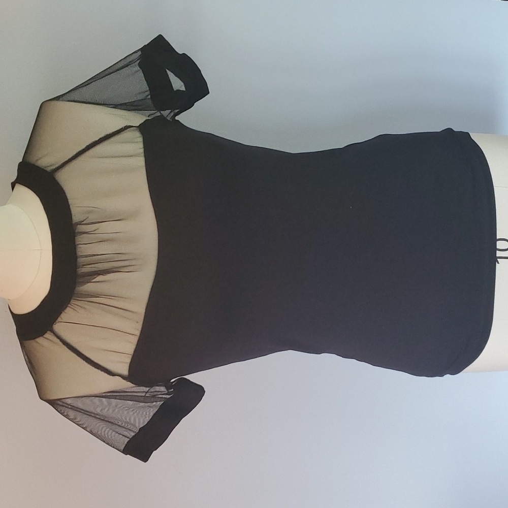 T-shirt with Sheer Detail